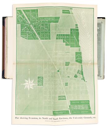 (CHICAGO and MIDWEST REAL ESTATE.) J.M. Wing & Co. The Land Owner. A Journal of Real Estate.